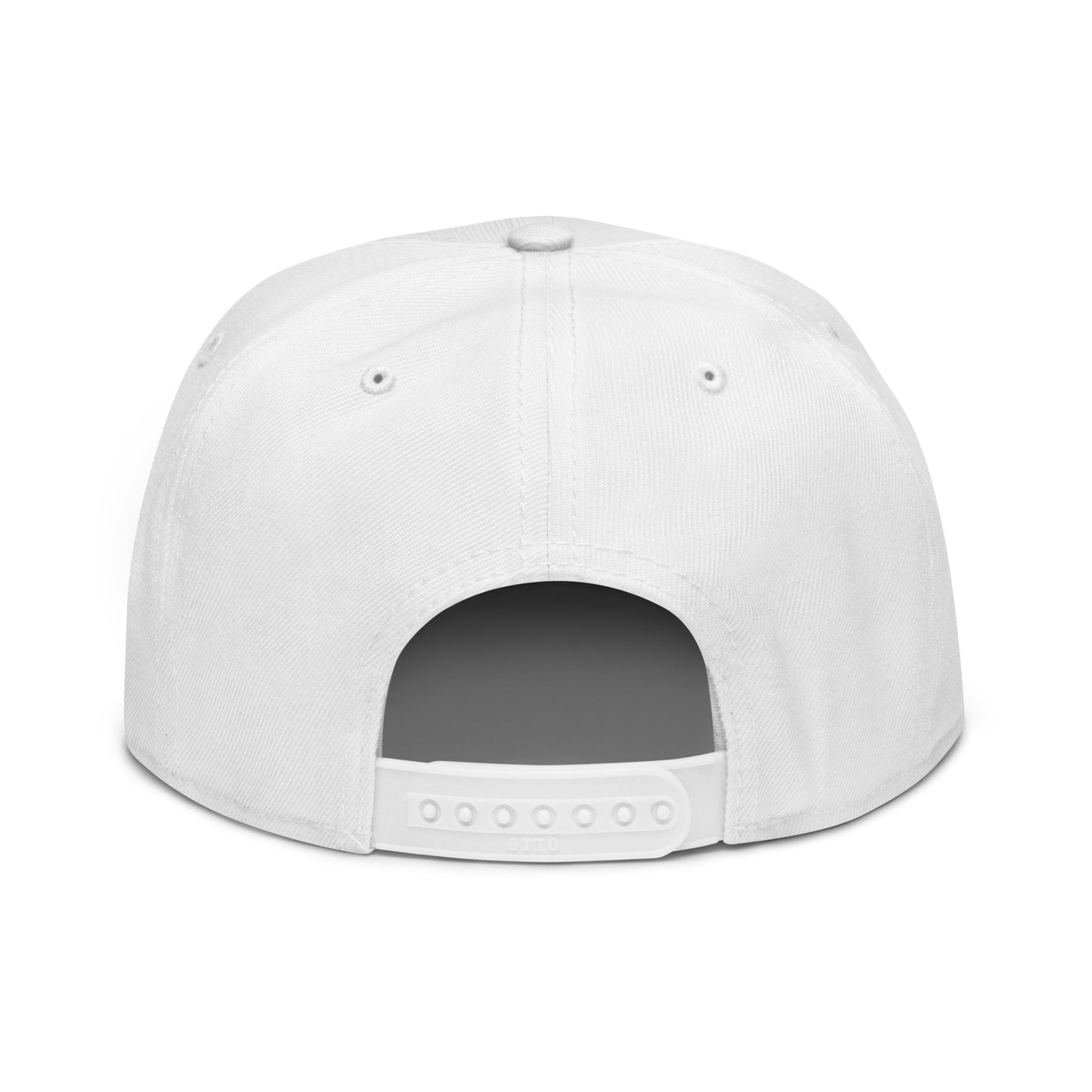 White Snapback Hat